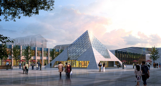 柳州金字塔网架