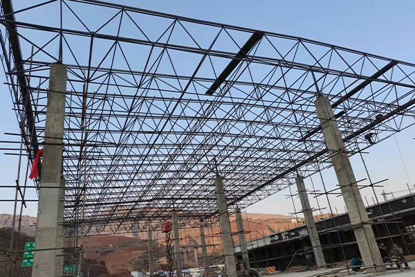 柳州钢结构网架图片